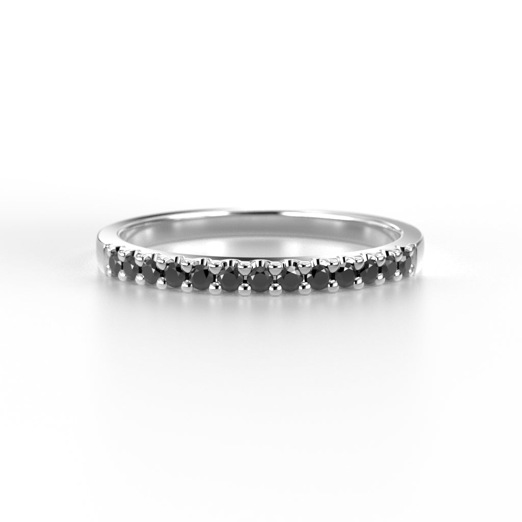 Timanttirivisormus Juliette Black 0,13 ct