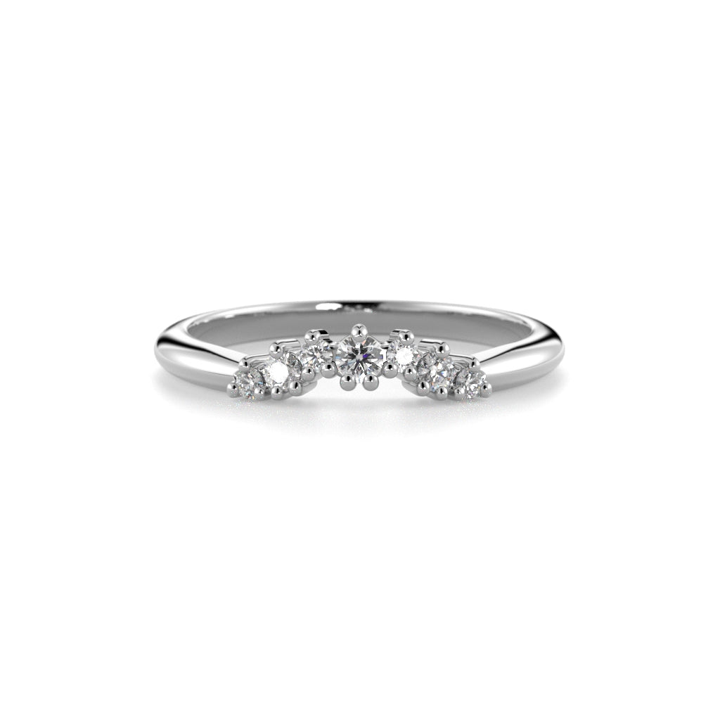 NEW Diamond ring Nelly Side 0.11ct