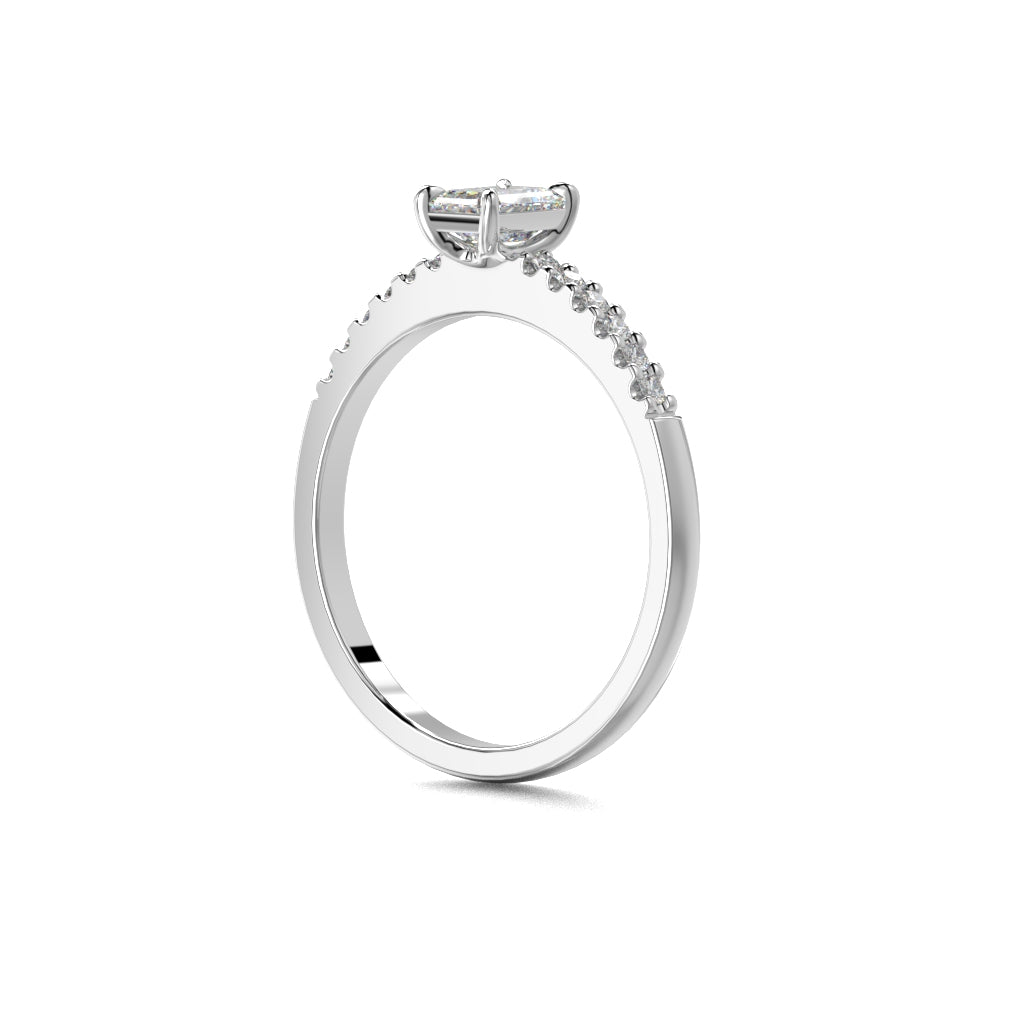 UUTUUS Timanttisormus Serena Side 0,62 ct