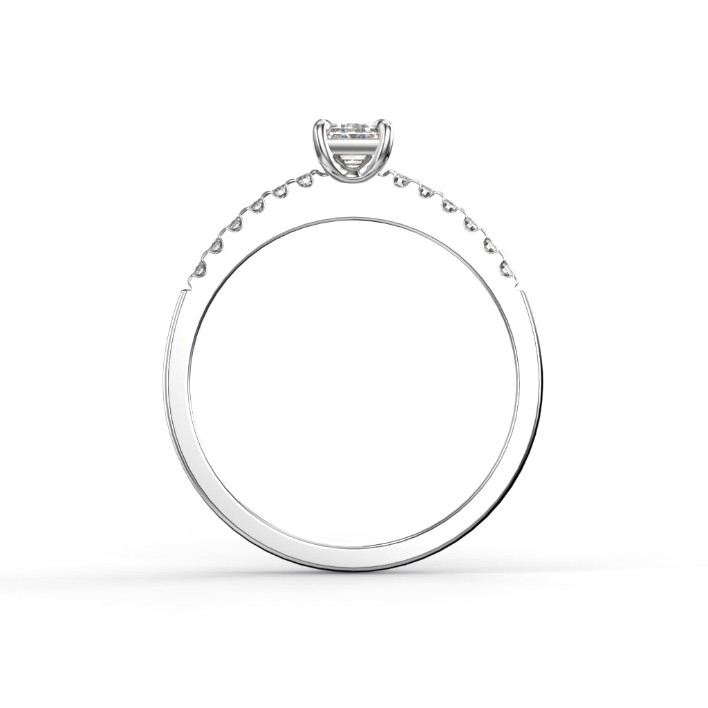 Timanttisormus Serena Side 0,62 ct