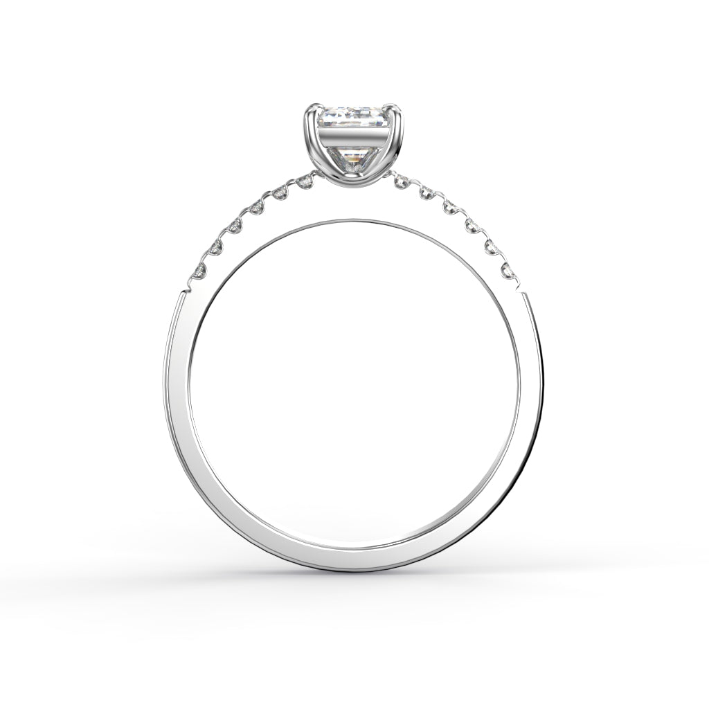 Diamantring Serena Side 1,12 ct