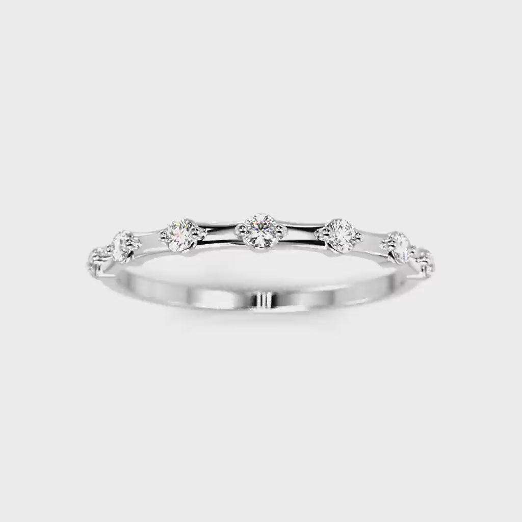 Diamond ring Isla 0.14 ct