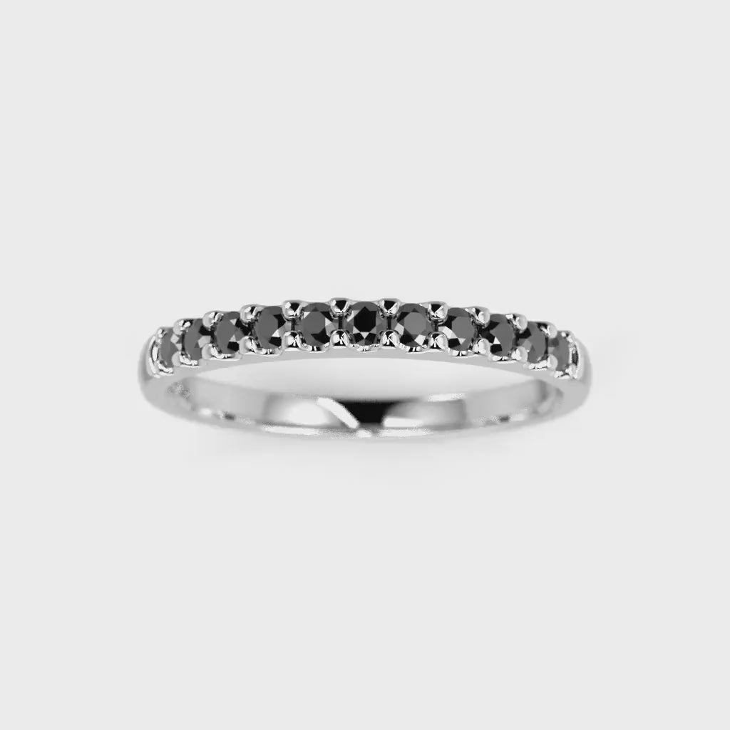 Timanttirivisormus Juliette Black 0,22 ct