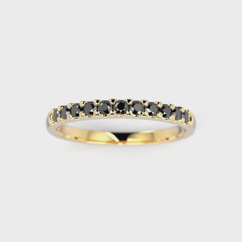 Timanttirivisormus Juliette Black 0,22 ct